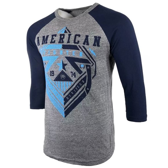 AMERICAN FIGHTER Men's T-Shirt EASTERN RAGLAN Athl - Picture 3 of 10